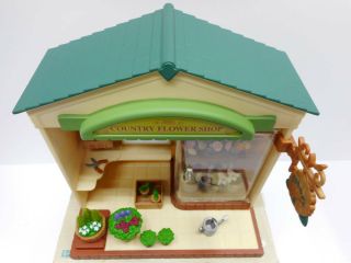 Sylvanian Families Calico Critters Country flower shop Very rare 33 5