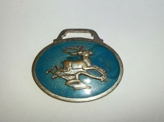 Vintage John Deere Rare Blue Green Watch Fob - No Strap
