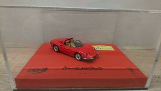 Ferrari 1/43 Bbr Dino 246 Gts Rosso Corsa Ultra Rare Model 50th Anniversary