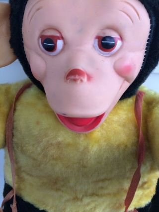Vtg Zippy Monkey Zip the Chimp Stuffed Plush Animal Toys Doll Made In Penn,  USA 2