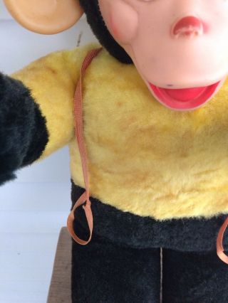 Vtg Zippy Monkey Zip the Chimp Stuffed Plush Animal Toys Doll Made In Penn,  USA 7