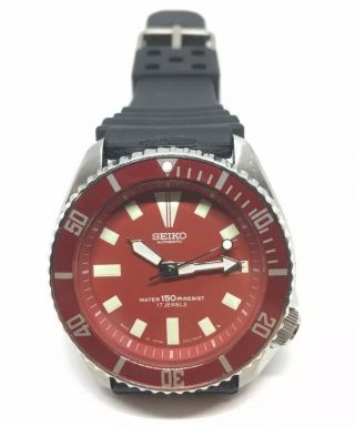 Seiko “superstar” 7002 - 7000 Diver Scuba Custom Automatic Authentic Mens Watch