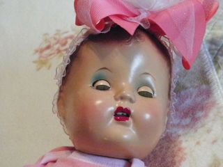 Antique Composition Baby Doll 16 