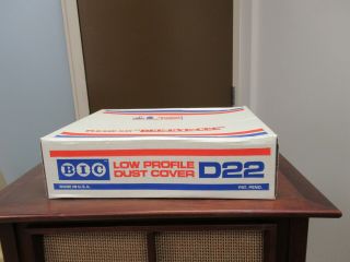 Bic D 22 Dust Cover For Vintage Turntable Dustcover Old Stock