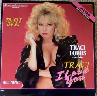 Traci I Love You (traci Lords) Rare Laserdisc Adult