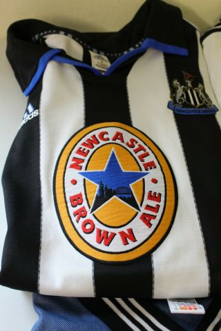 Joblot 5 Brown ale Vintage Newcastle United Shirts XL / XXL - 21 (4) 2