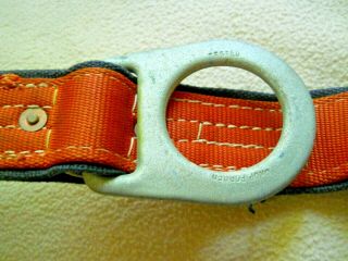 Vintage 1971 Klein Buhrke Quick Release Lineman ' s / Ironworkers Tool Belt 5