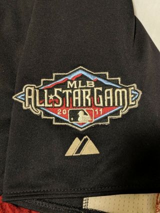 Roy Halladay 2011 All Star Game Jersey XL vintage MLB Phillies Blue Jays 5