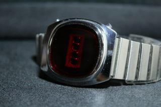 Soviet Elektronika 1 LED Watch Russia USSR Vintage Wristwatch Digital Pulsar 2