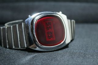 Soviet Elektronika 1 LED Watch Russia USSR Vintage Wristwatch Digital Pulsar 3
