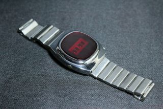 Soviet Elektronika 1 LED Watch Russia USSR Vintage Wristwatch Digital Pulsar 6