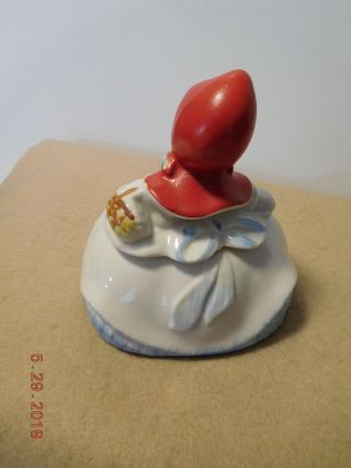 Vintage Hull Pottery Little Red Riding Hood Sugar w Lid & Creamer 135889 8