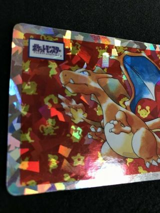 Pokemon Card Topsun No.  006 Charizard Rare foil J/P Anime Game Nintendo EMS F/S 7