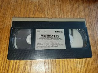 MONSTER FROM THE OCEAN FLOOR VINTAGE HORROR DRIVE IN TERROR VHS TAPE VERY RARE 6