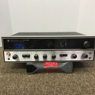 Kenwood Kr - 3130 Vintage Stereo Receiver - Serviced - Cleaned -