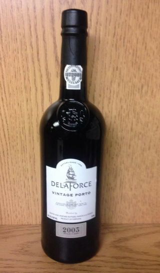 2003 Delaforce Vintage Porto - Wine Spectator - 95 Points Red Port Wine Portugal