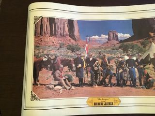 Vintage 24” x 36” Bianchi Leather “The Troopers” Poster 2