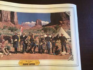 Vintage 24” x 36” Bianchi Leather “The Troopers” Poster 3
