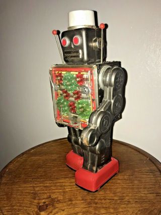 HORIKAWA SH MASUDAYA YOSHIYA JAPAN MACHINE ROBOT VINTAGE TIN TOY BOX 5