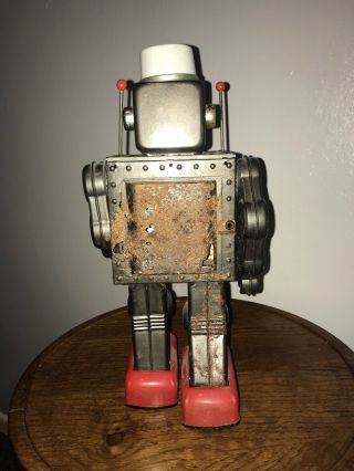 HORIKAWA SH MASUDAYA YOSHIYA JAPAN MACHINE ROBOT VINTAGE TIN TOY BOX 6