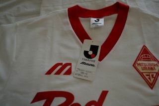 MIZUNO URAWA RED DIAMONDS AND KASHIMA ANTLERS SHIRT 90S JAPAN LEAGUE VINTAGE 5