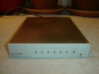 Rts Systems 416,  (pair,  2 Units) 6 Channel Audio Distribution Amplifier,  Vintage