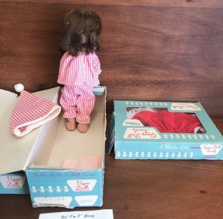 Vintage Vogue Ginny Doll - Bent Knee Walker & 2 EXTRA outfits in boxes 3