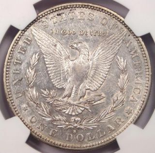 1884 - S Morgan Silver Dollar $1 - NGC AU50 - Rare in AU50 - Scarce Date 4