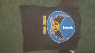 VINTAGE Aerosmith Aero Force One Tour 1986 T Shirt 3