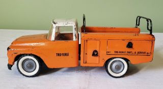 Tru - Scale Toys INTERNATIONAL HARVESTER UTILITY TRUCK 50 ' s V RARE COMPLETE 5