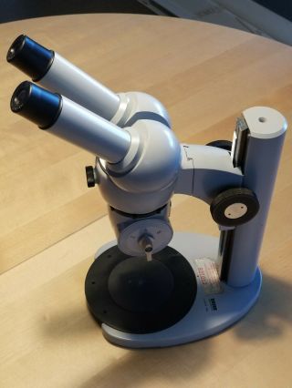 Vintage Zeiss Microscope West Germany Binocular Style Heavy Duty 7