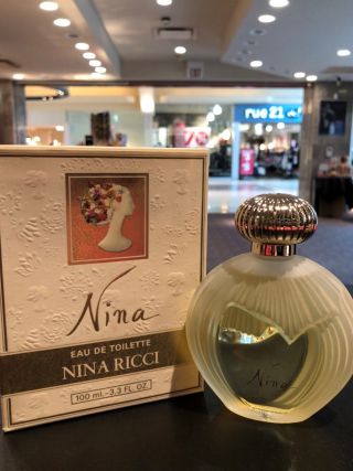 Nina By Nina Ricci Women Perfume 3.  3oz Edt Splash Classic Vintage