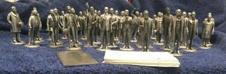 Just Lance Pewter 38 American Presidents 1970s Rare -