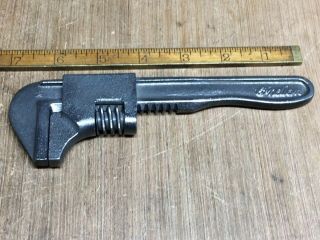 Rare Vintage Indian Motorcycle 7 Inch Adjustable Wrench Double Sided Logo