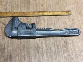 Rare Vintage Indian Motorcycle 7 Inch Adjustable Wrench Double Sided Logo 6