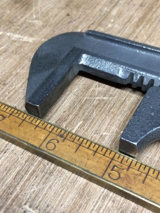 Rare Vintage Indian Motorcycle 7 Inch Adjustable Wrench Double Sided Logo 7