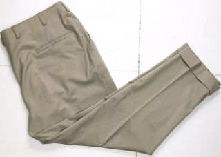 Vintage Oxxford Trousers Radcliff Model Tan Men’s 40w X 28l Quality Dress Pant