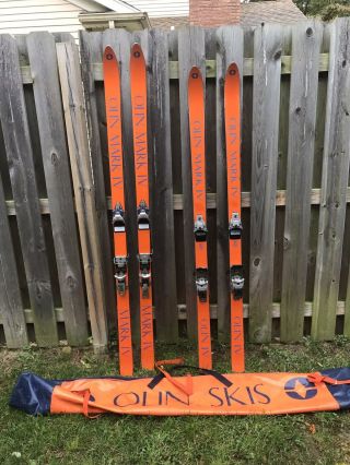 2 Olin Mark Iv Skis From The 80s.  Same Skis James Bond