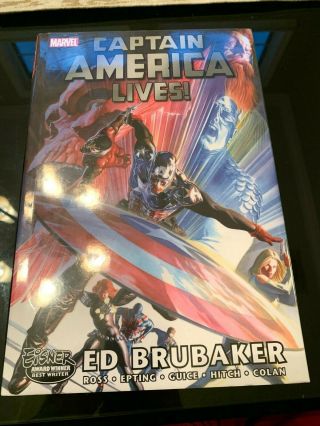 Marvel Captain America Lives Omnibus Hc And Factory Rare Brubaker