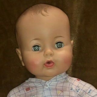 Ideal 1959 Playtex Dryper Baby Doll 21 " Playpal Rare Boy Or Girl Htf Cute