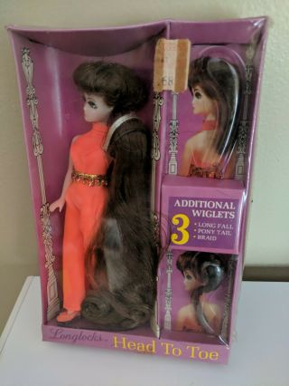 Vintage Topper Dawn Doll Longlocks Head to Toe NRFB MIB 2