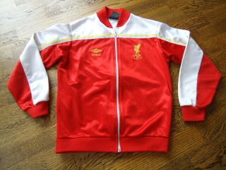 Liverpool Umbro 1981 Tracksuit / Trackie Jacket Small Rare Old Vintage