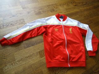 LIVERPOOL UMBRO 1981 Tracksuit / Trackie Jacket SMALL Rare Old Vintage 3