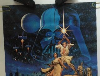 Star Wars Vintage Movie Poster Pin - up Hilderbrandt 1977 Fox Factors 2