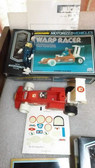 Vintage 70 ' s Mego Micronauts Photon Sled Warp Racer Ultronic Scooter X 3