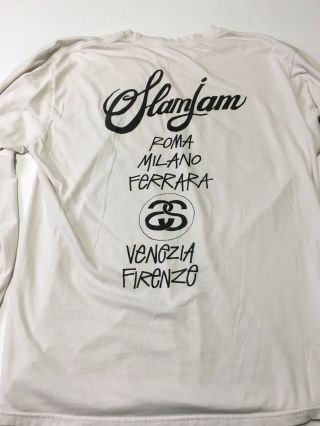 Vintage Stussy Slam Jam Venus Longsleeve Shirt T - shirt Men’s Large Rare EUC 3