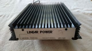 Linear Power 1502iq Lp Old School Sq Rare Amp Black