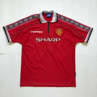 Umbro Vintage Jersey Fc Manchester United,  Stam 6