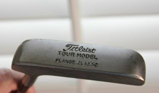 Vintage Titleist Tour Model Flange Classic Putter 35 " S Right Hand Grip