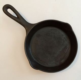 Vintage Wagner Ware Sidney 0 - 2a 6inch Skillet Frying Pan - Rare
